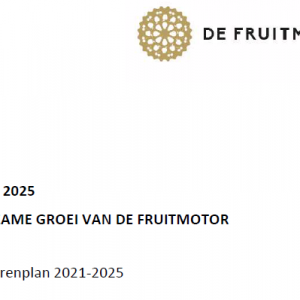 Route 2025: Fruitmotor meerjarenplan 2021-2025
